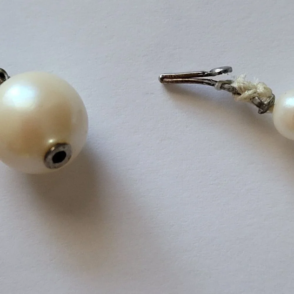 Vintage Imitation Glass Pearl 24